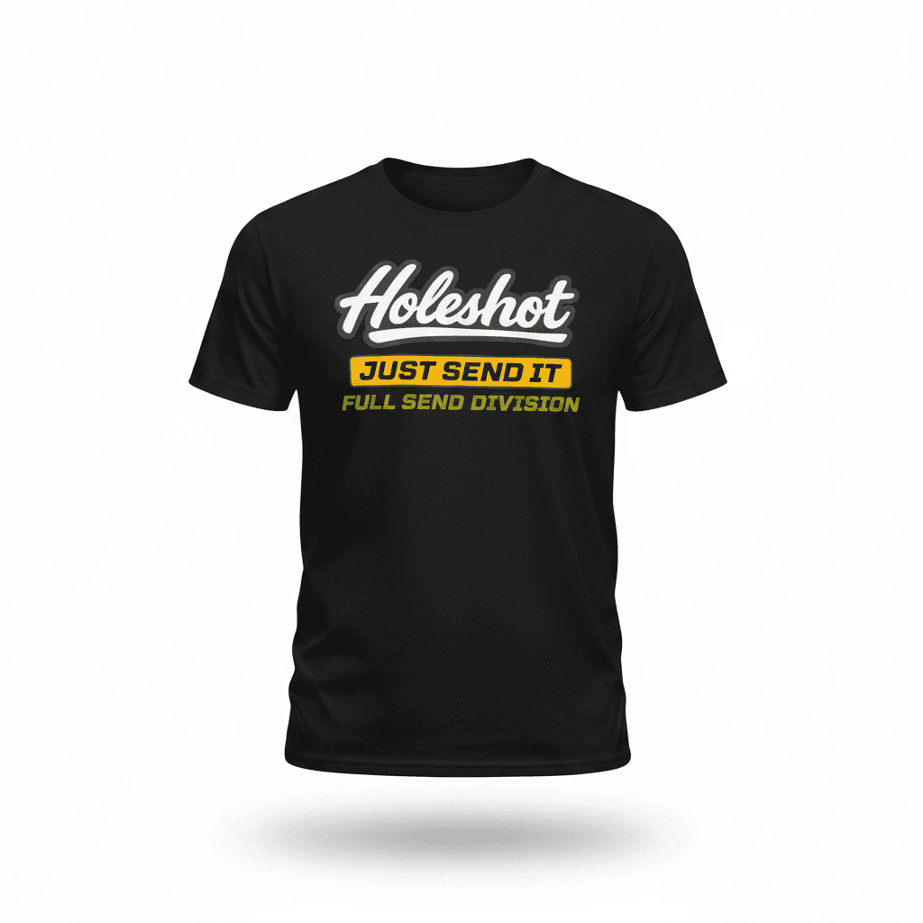 HOLESHOT JUST SEND IT T-SHIRT