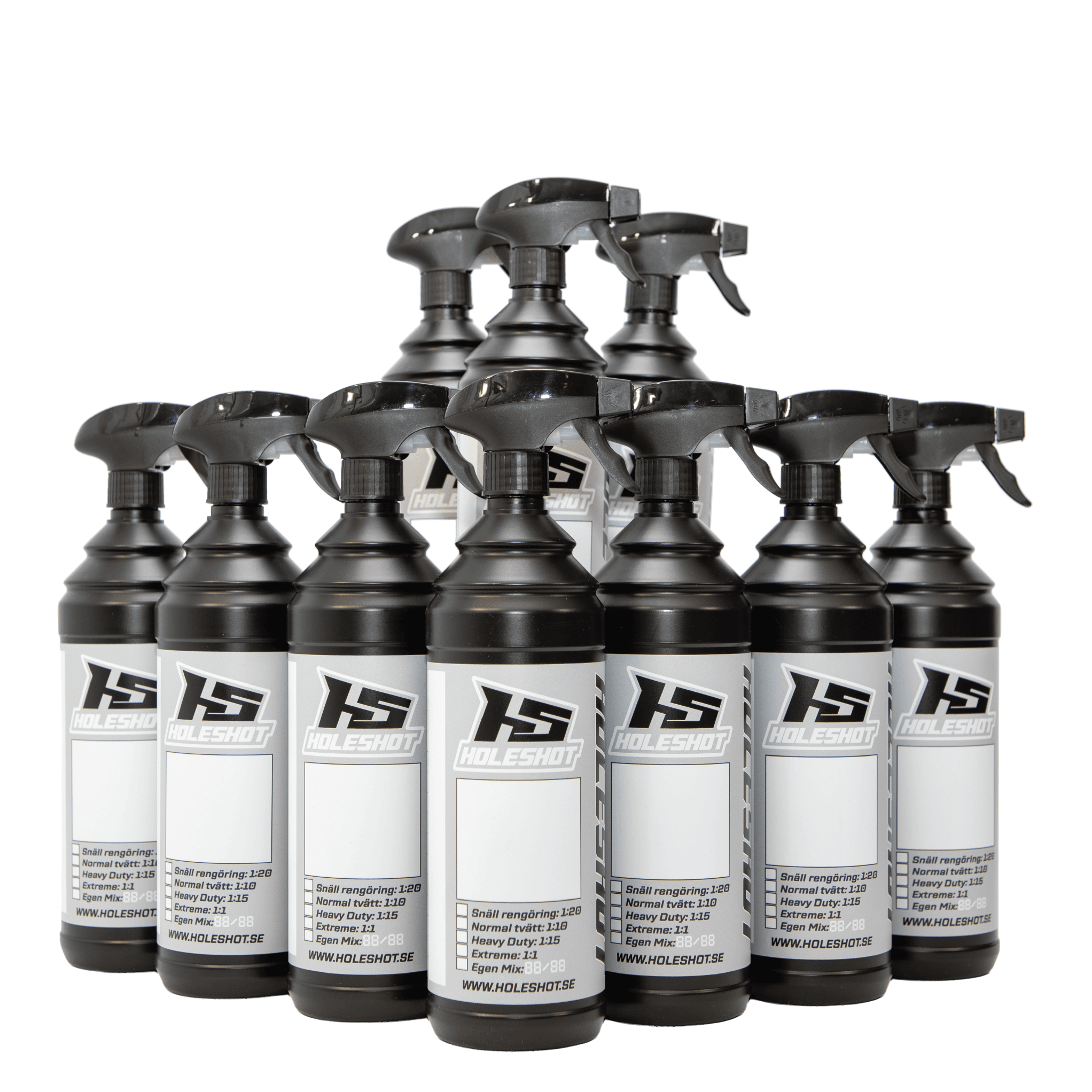 PACK DE 10 BOTELLAS VACÍAS 1000ML