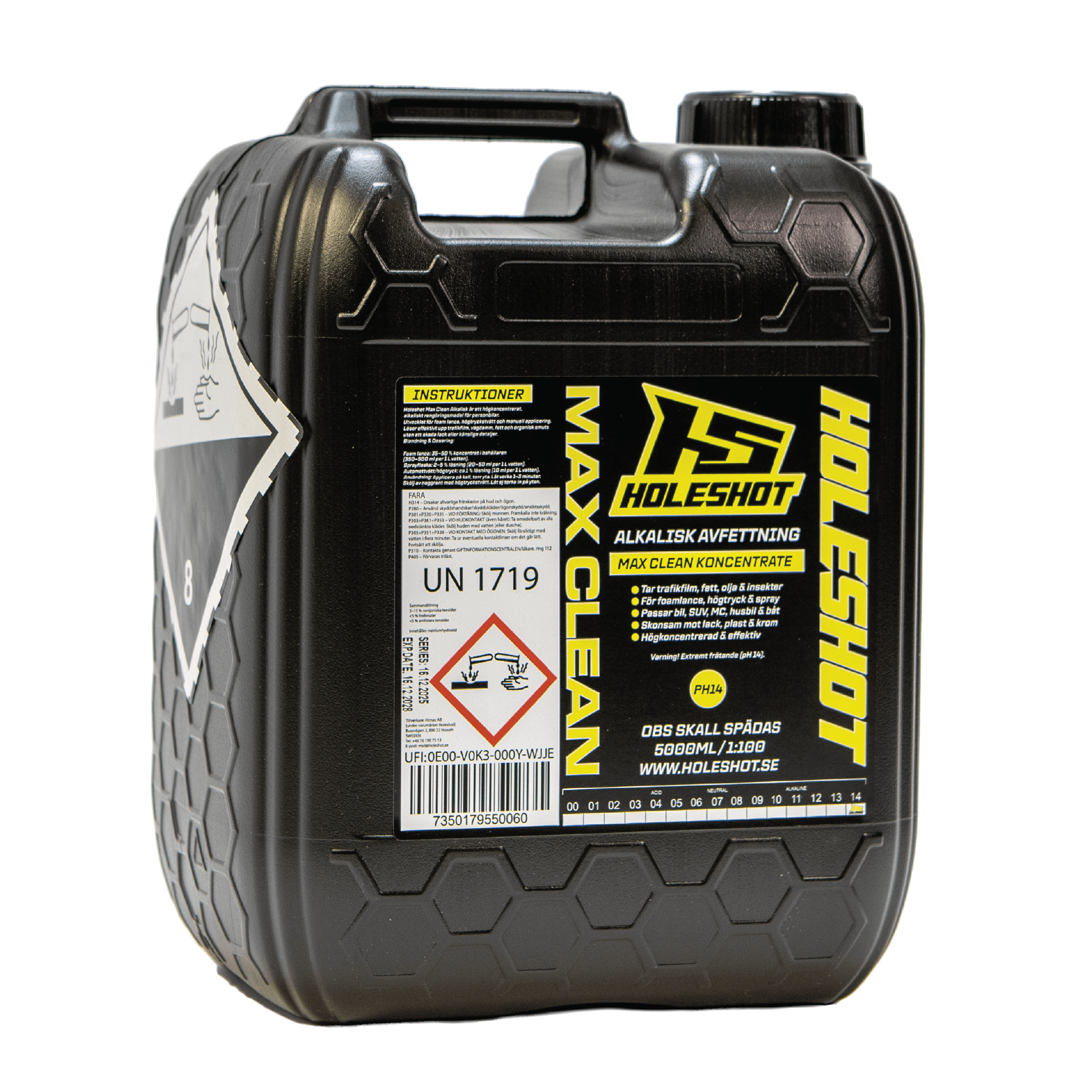 HOLESHOT MAX CLEAN CONCENTRATE 5L