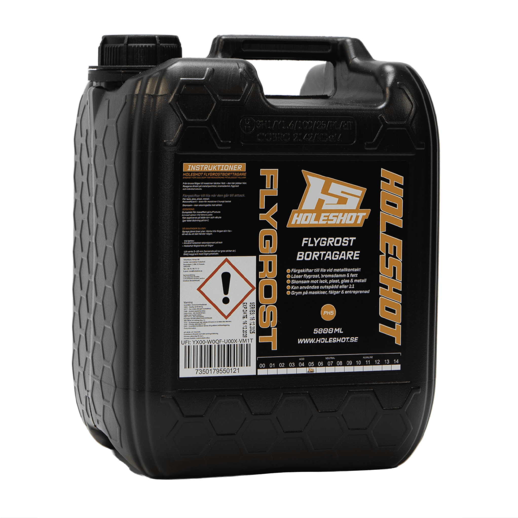 ANTI-ROUILLE & DISSOLVANT DE PARTICULES MÉTALLIQUES 5L