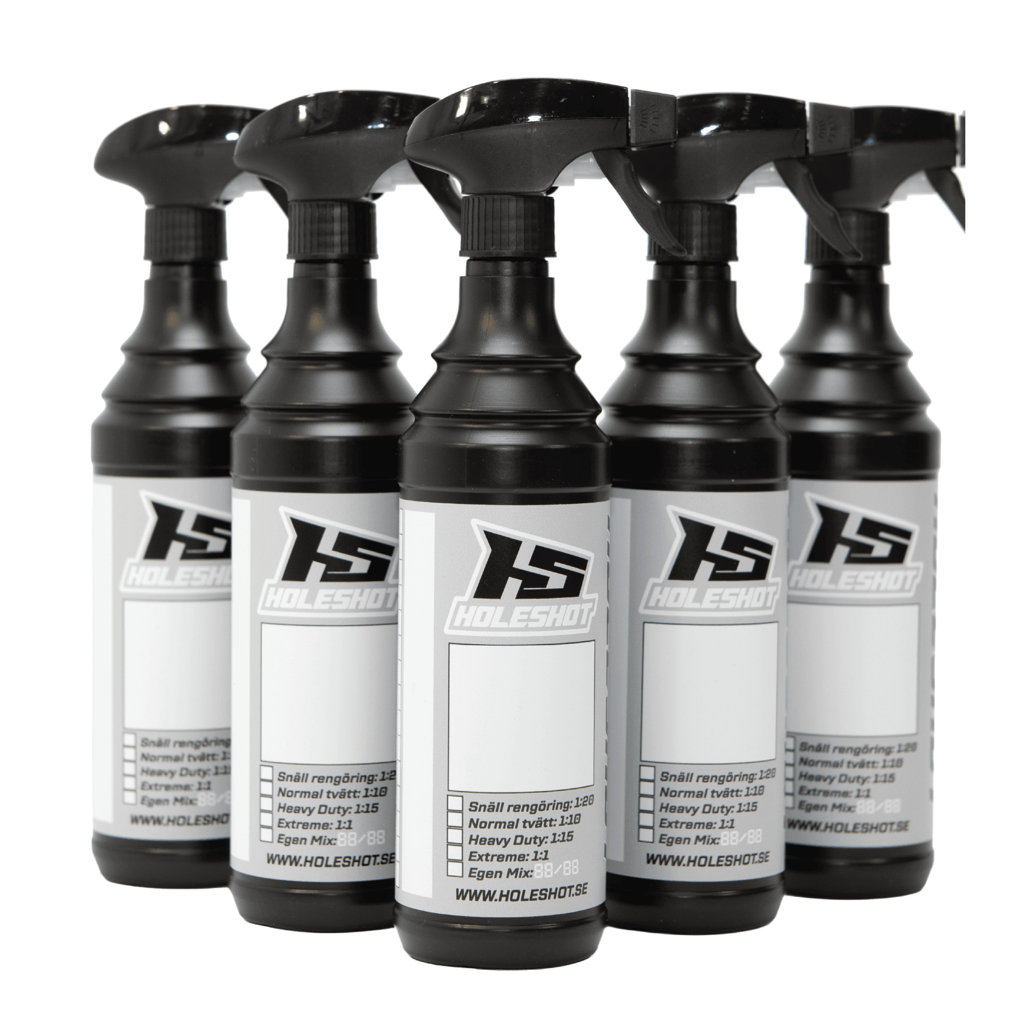 5-PACK EMPTY BOTTLES 600ML